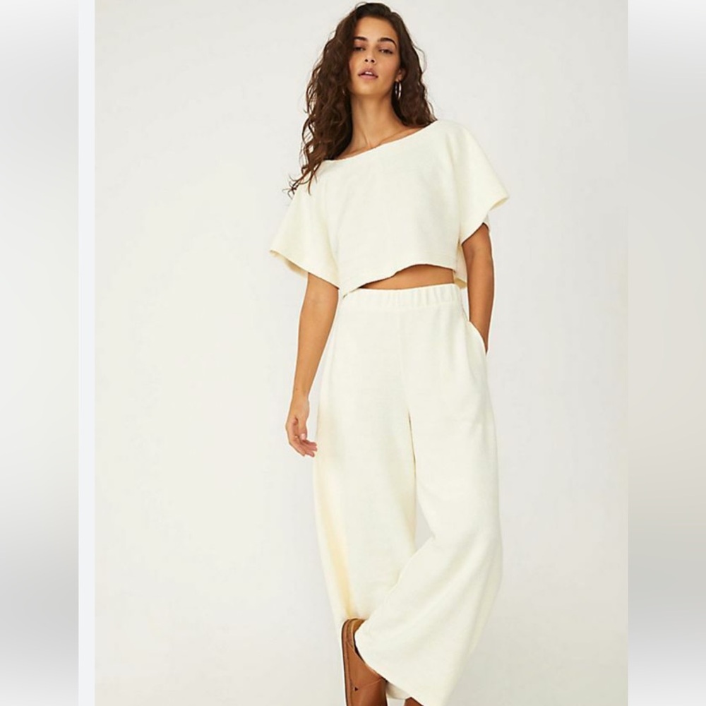 Free People Changing Tides Set in ecru.